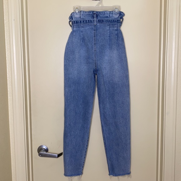 Wild Fable High Rise Paper Bag Jeans - Picture 2 of 5